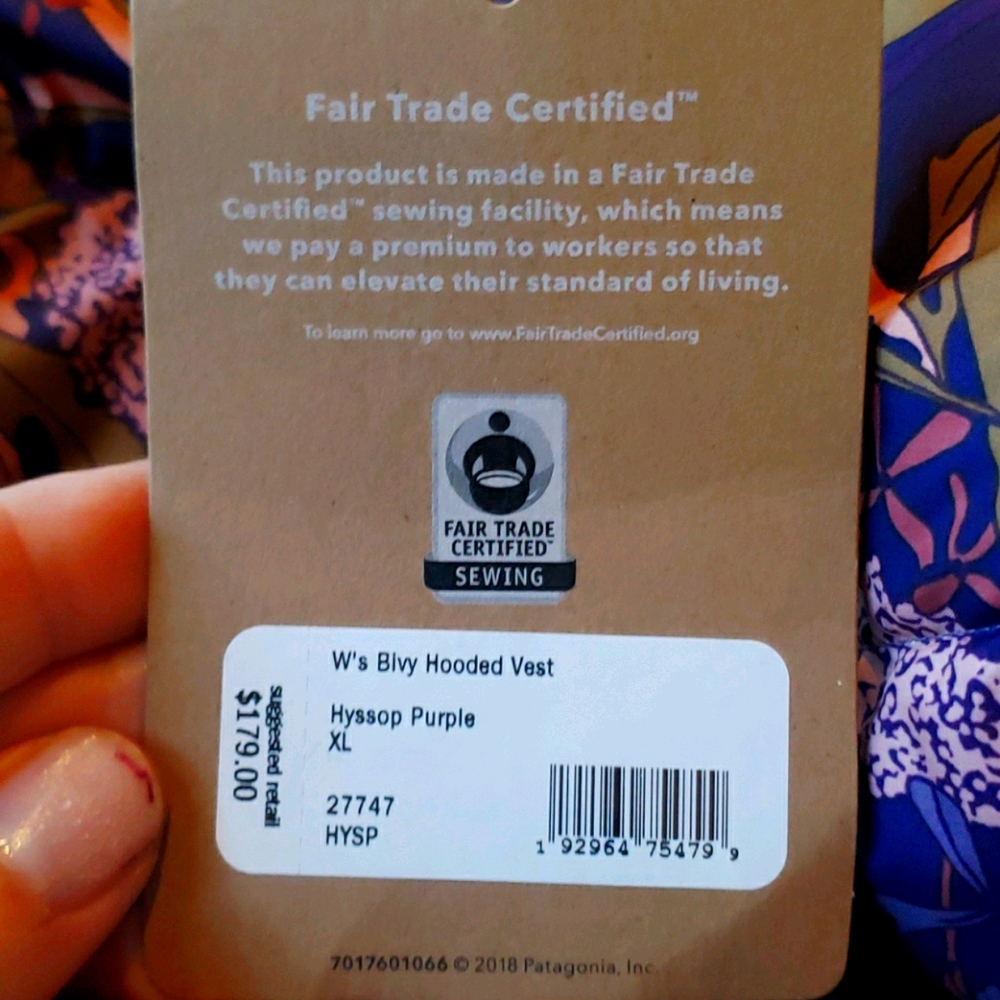 NWT  Patagonia Bivy vest